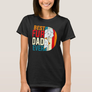 Camiseta Lo Mejor del Padre para Hombre Fur Ever Retro Vint