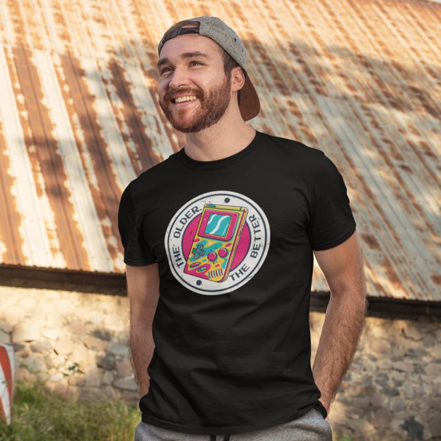 Camiseta Lo mejor para los viejos - Gracioso jugador retro (Subido por el creador)