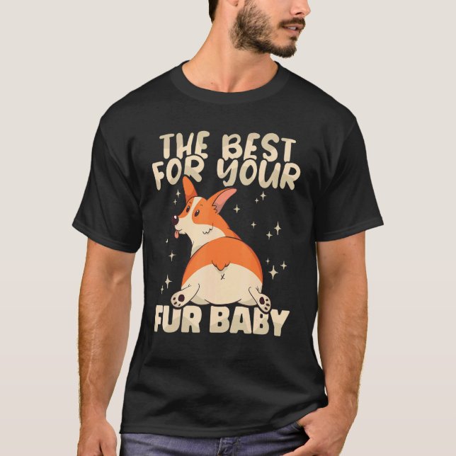 Camiseta Lo mejor para su bebé de piel Mascota Animal (Anverso)