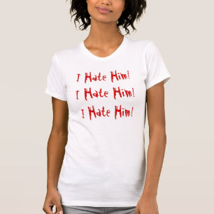 Camiseta Lo odio