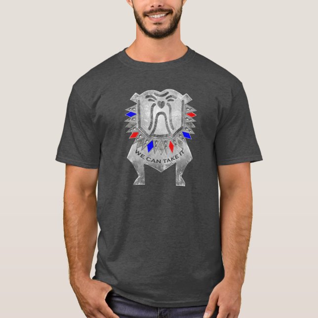 Camiseta Lo Podemos Tomar - Bulldog De Agua (Anverso)
