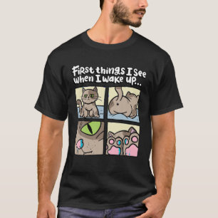 Camiseta Lo primero que veo cuando me despierto es el corte