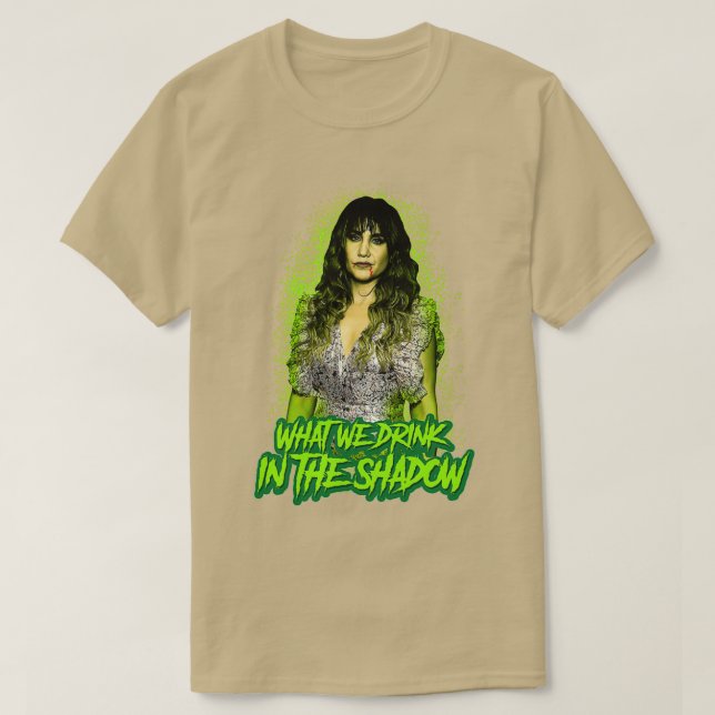 Camiseta lo que bebemos a la sombra 2 (Diseño del anverso)