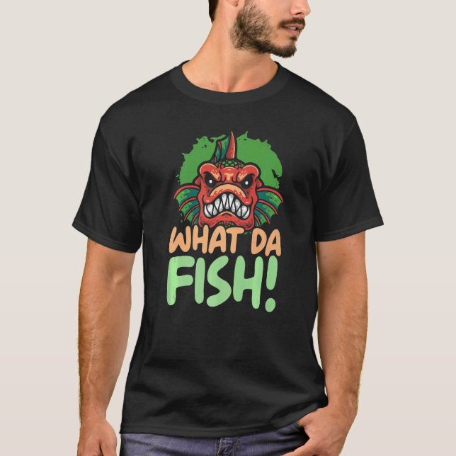 Camiseta Lo que da Fish Piranha Whisperer Aquarist Fishkeep (Anverso)