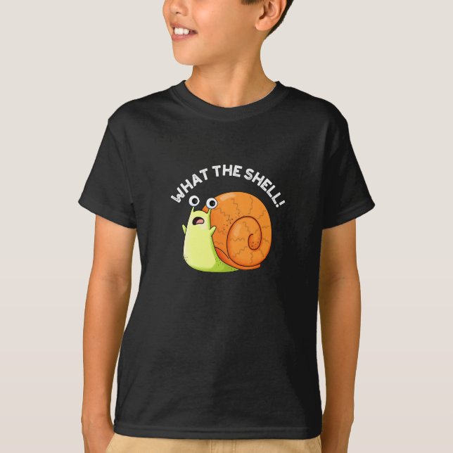 Camiseta Lo Que El Caracol De Caracol De Caracol Dura BG Os (Anverso)