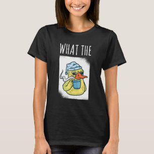 Camiseta Lo que el Duck Duck Morning Grouch Café Rubber Du