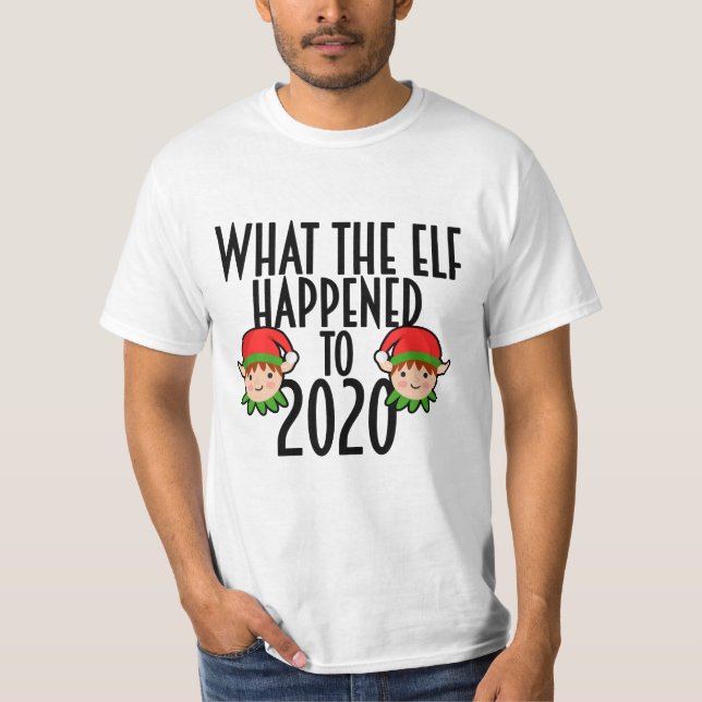 Camiseta Lo que el elfo pasó en 2020 (Anverso)