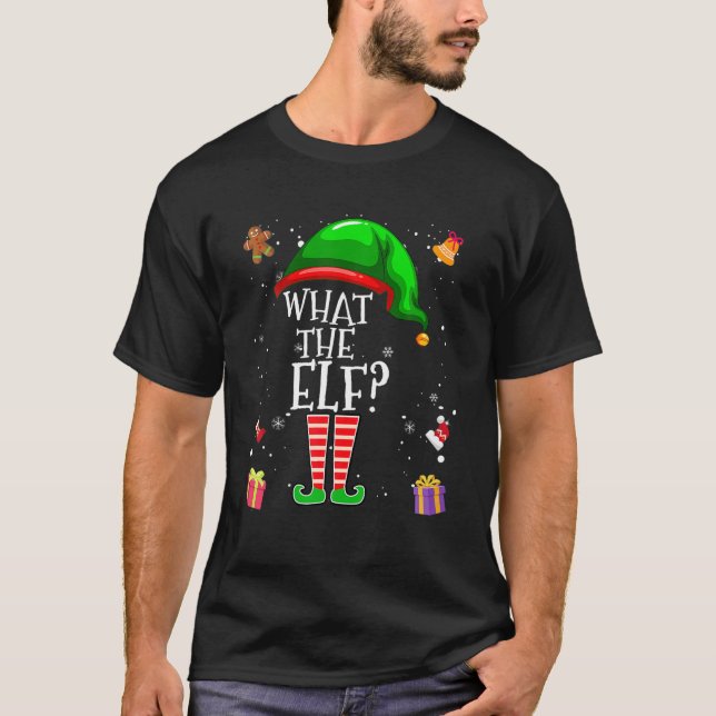 Camiseta Lo que el grupo Elf da a los Navidades familiares  (Anverso)