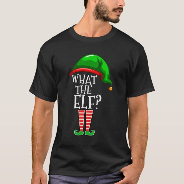 Camiseta Lo que el grupo Elf otorga a los Navidades familia (Anverso)