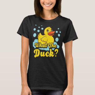 Camiseta Lo que el pato amarillento de goma Ducky Quack