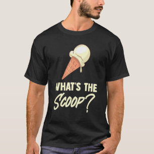 Camiseta Lo que el Scoop dulce helado temática Revea de gén