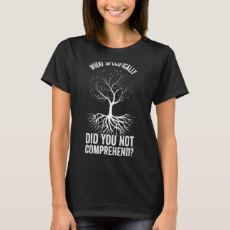 Camiseta Lo Que Específicamente No Comprendió La Matemática