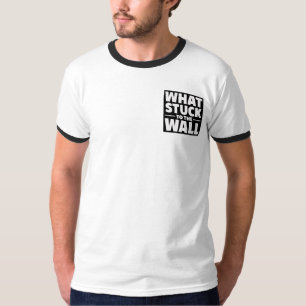 Camiseta Lo que está atascado a la pared - Crecer Punk