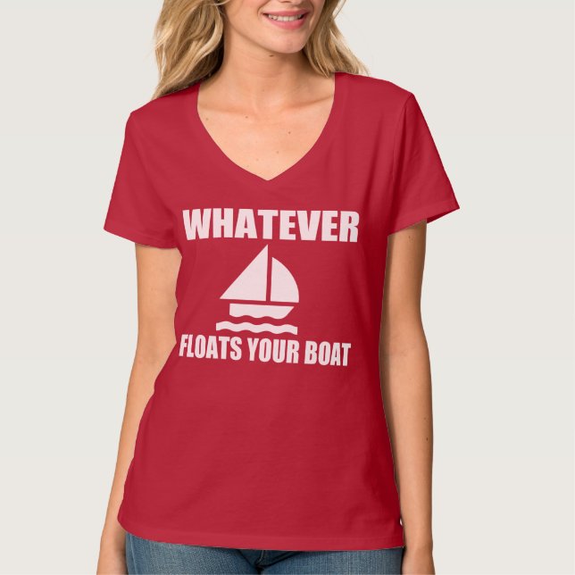 CAMISETA LO QUE FLOTA SU BARCO (Anverso)