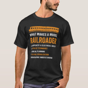 Camiseta Lo que hace un modelo de carpintería y electricida
