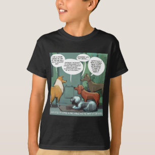 Camiseta Lo que les da miedo a los perros Rick London Diver