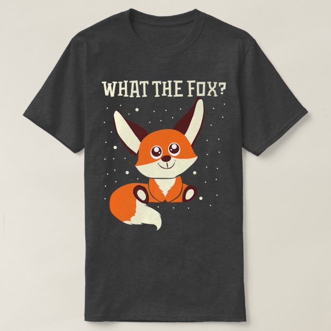 Camiseta Lo Que Los Fo Dicen Que Fennec Se Enfadó Del Zooke (Diseño del anverso)
