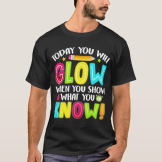 Camiseta Lo que muestras día divertido maestros estudiantes