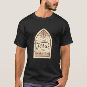 Camiseta Lo que necesito es la cruz cristiana de Jesucristo