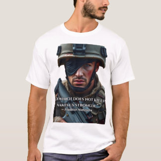 Camiseta “Lo que no nos mata, nos hace más fuertes.”