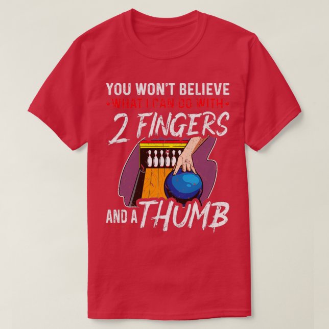 Camiseta Lo Que No Puedo Hacer 2 Dedos Toco Gracioso (Diseño del anverso)