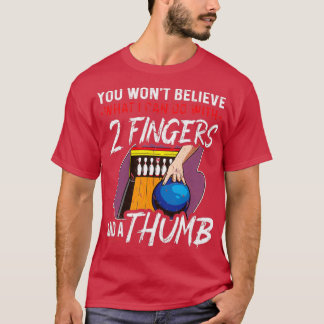 Camiseta Lo Que No Puedo Hacer 2 Dedos Toco Gracioso
