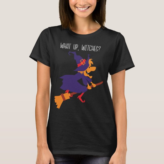 Camiseta lo que pasa con las brujas (Anverso)