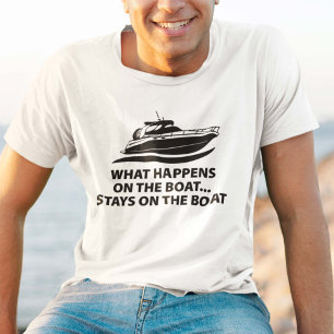 Camiseta Lo Que Pasa En El Barco... Se Queda En El Barco