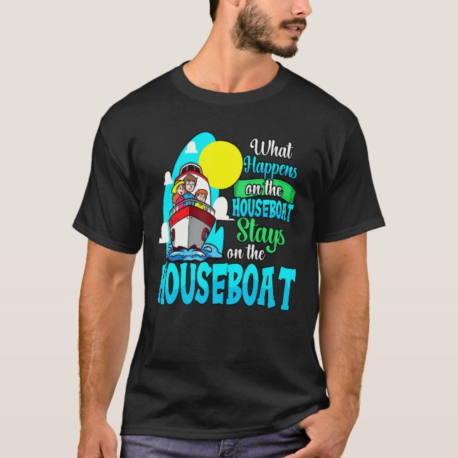 Camiseta Lo Que Pasa En El Cómnibus De La Casa (Anverso)