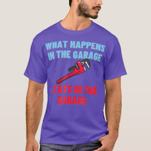 Camiseta Lo Que Pasa En El Famoso Fogón De Hobby Garage