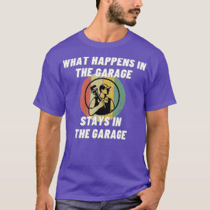 Camiseta Lo Que Pasa En El Famoso Fogón De Hobby Garage