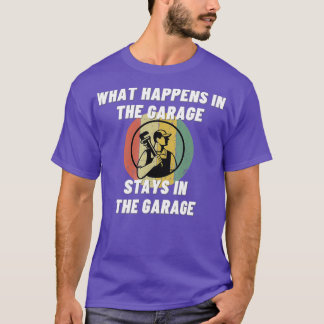 Camiseta Lo Que Pasa En El Famoso Fogón De Hobby Garage