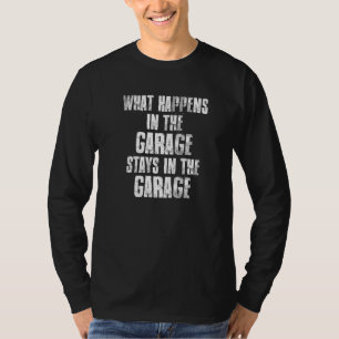 Camiseta Lo Que Pasa En El Garaje Se Queda En El Garage Mec
