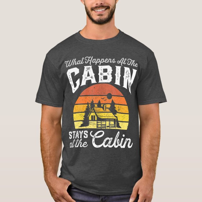 Camiseta Lo Que Pasa En La Cabina Sigue Siendo Gracioso Reg (Anverso)