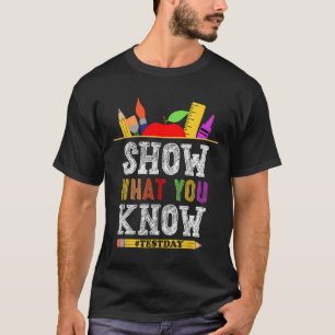 Camiseta Lo que sabes es lo divertido que enseñan los estud