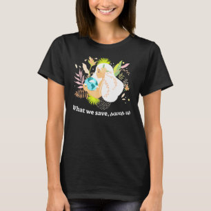 Camiseta Lo Que Salvamos Nos Salvamos De La Madre Tierra Co