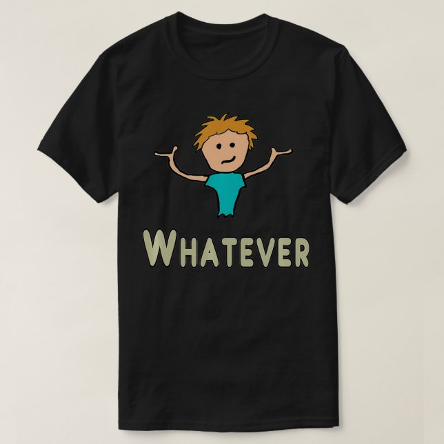 Camiseta Lo que sea (Diseño del anverso)