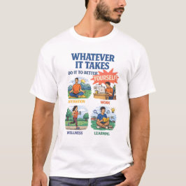 Camiseta Lo que sea necesario – Motivación para la mejora p