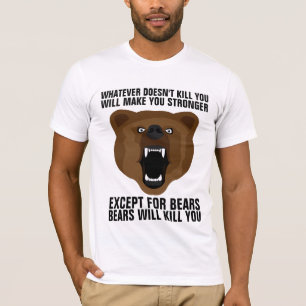 CAMISETA LO QUE SEA NO TE MATA, HACE OSOS MÁS FUERTES.