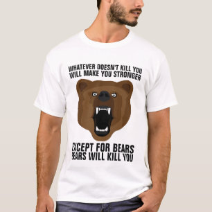CAMISETA LO QUE SEA NO TE MATA, HACE OSOS MÁS FUERTES.