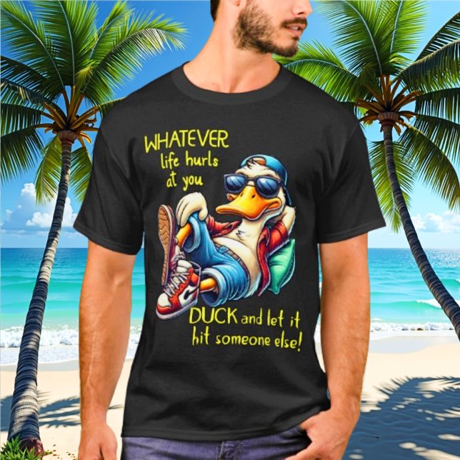 Camiseta Lo Que Sea Que Duele La Vida, Funny Devolvó Camise (Subido por el creador)