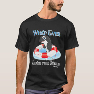 Camiseta Lo que sea que flote tu ballena