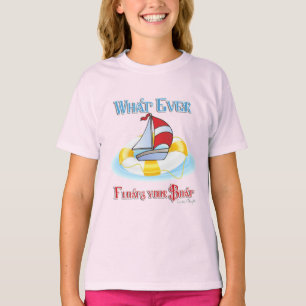 Camiseta Lo que sea que flote tu barco