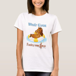Camiseta Lo que sea que flote tu caballo 2