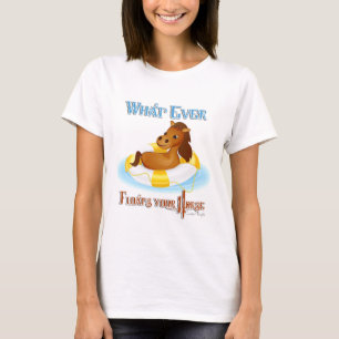 Camiseta Lo que sea que flote tu caballo 2