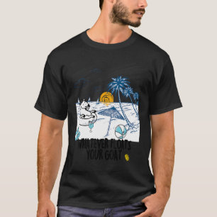 Camiseta Lo que sea que flote tu cabra flotando