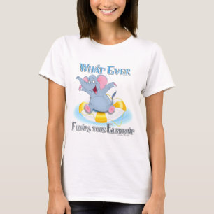 Camiseta Lo que sea que flote tu elefante