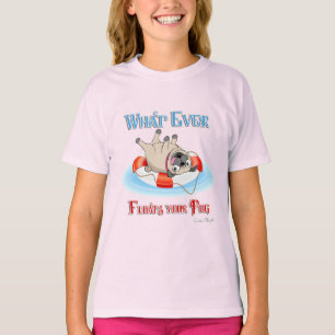 Camiseta Lo que sea que flote tu taza
