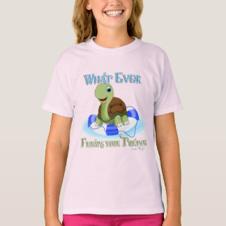 Camiseta Lo que sea que flote tu tortuga 2