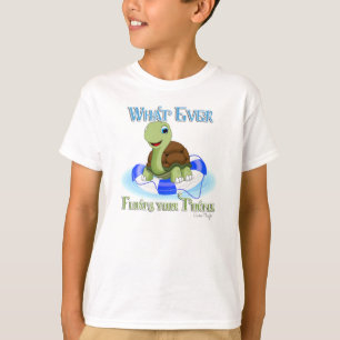 Camiseta Lo que sea que flote tu tortuga 2